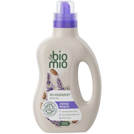 Экологичный кондиционер для белья BioMio® BIO-SOFT, лаванда-миндаль, 800 мл