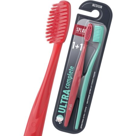 Набор зубных щеток SPLAT® Professional ULTRA COMPLETE, средняя жесткость, 2 шт