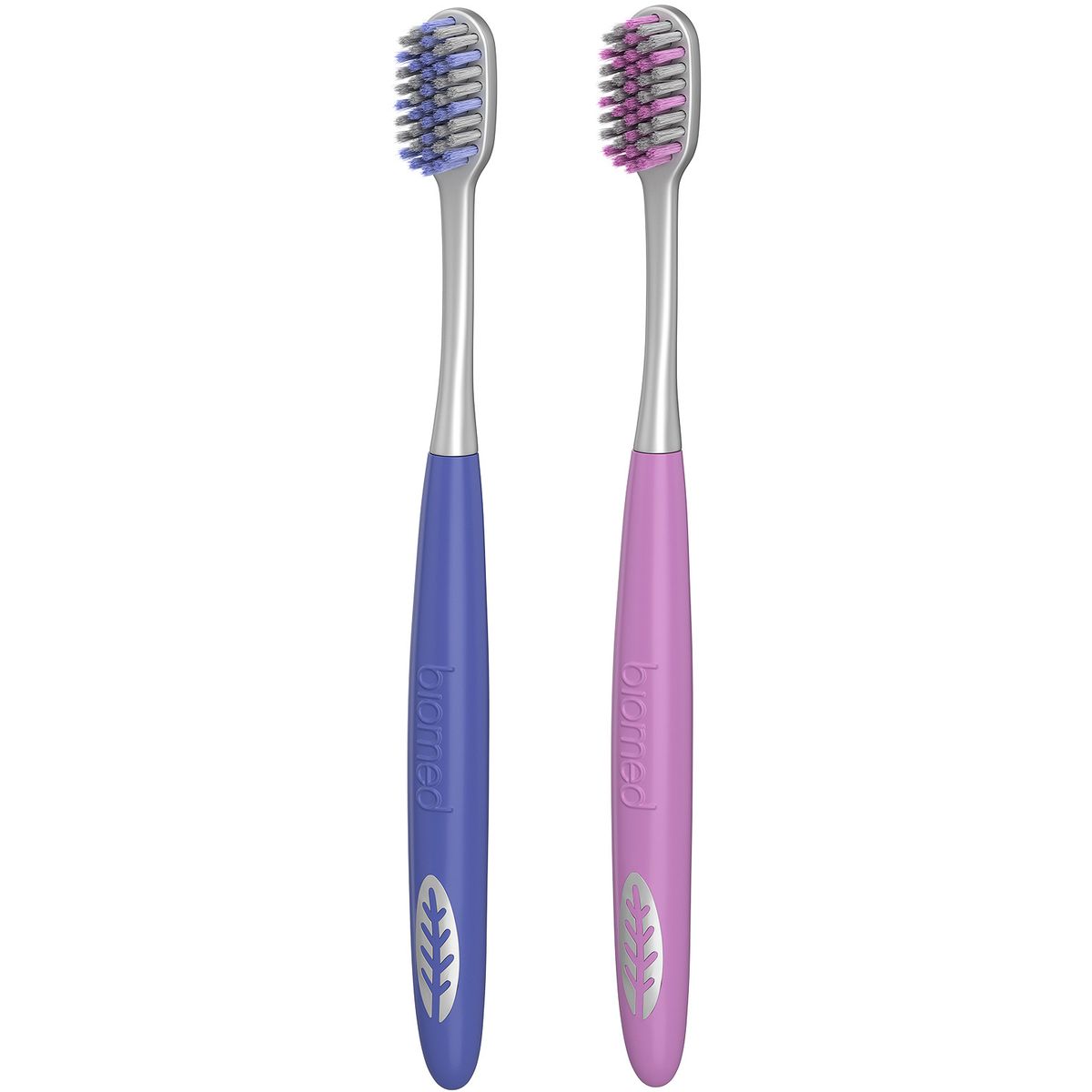 Комплексная зубная щетка Biomed® PINK SALT, мягкая, набор 2 шт — изображение 2