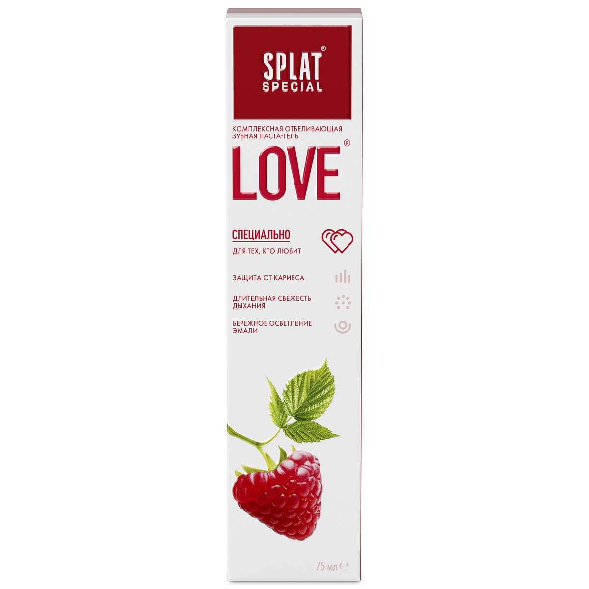 Зубная паста SPLAT® Special LOVE®, антивирусное действие, 75 мл — изображение 2