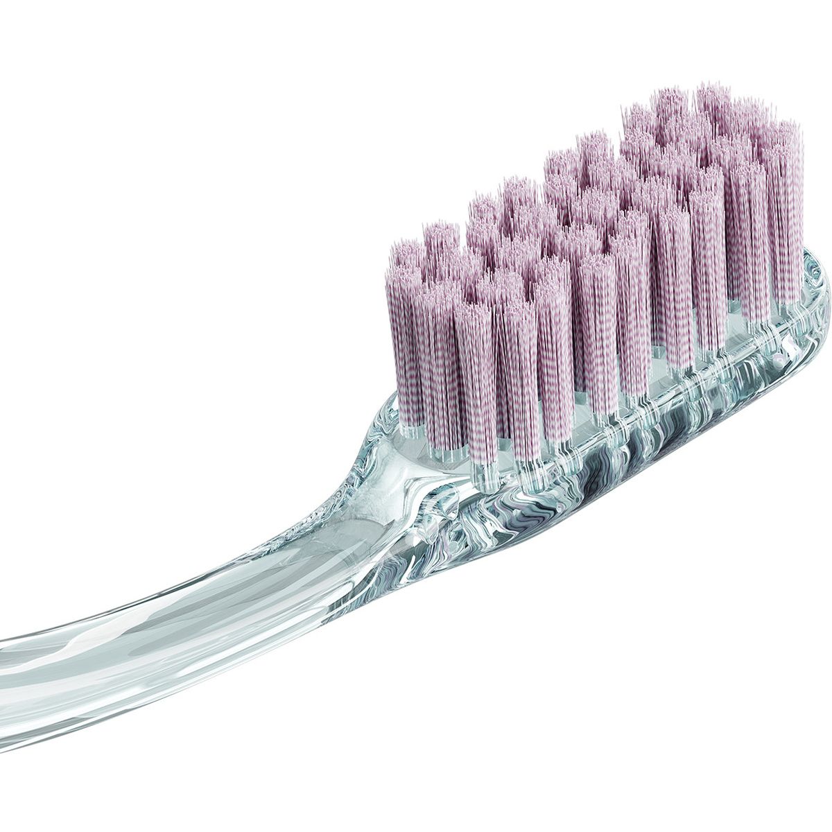 Инновационная зубная щетка SPLAT® CLINIC CARE для отбеливания зубов, мягкая, розовая — изображение 3