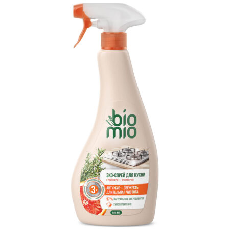 Эко-спрей для кухни Bio-Mio®. Eco-friendly kitchen spray, 500 мл