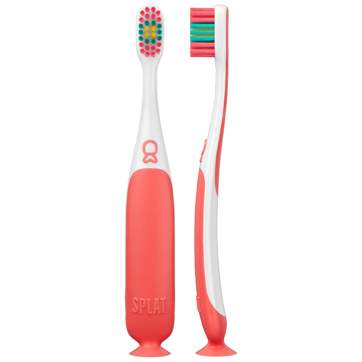 Детская зубная щетка «SPLAT Kids» от 2 до 6 лет с ионами серебра, мягкая, красная — изображение 2