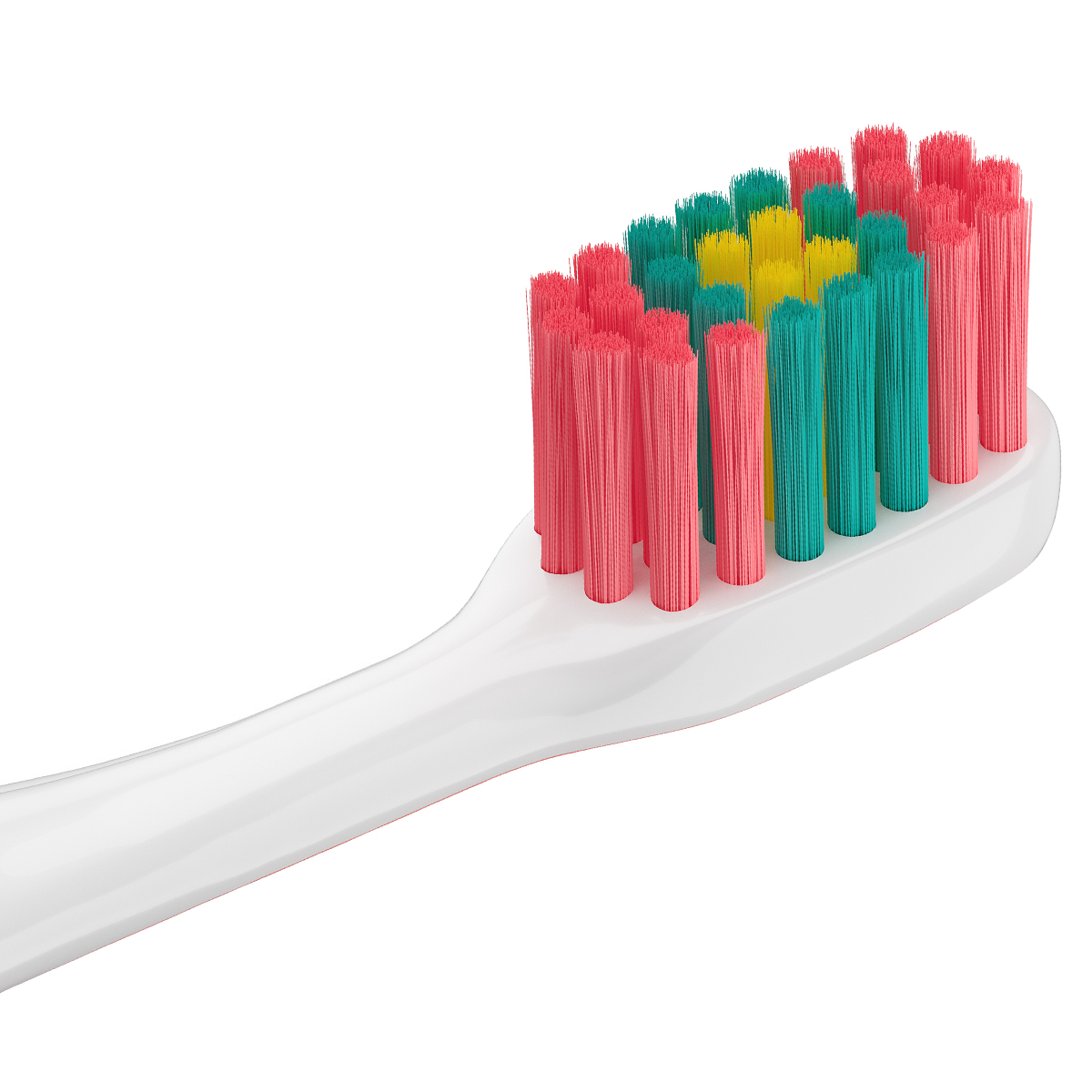 Детская зубная щетка «SPLAT Kids» от 2 до 6 лет с ионами серебра, мягкая, красная — изображение 4