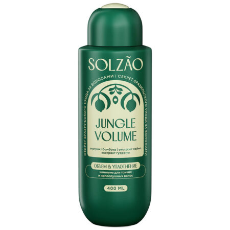 Solzao Шампунь для волос Объем от корней и уплотнение. 400 мл