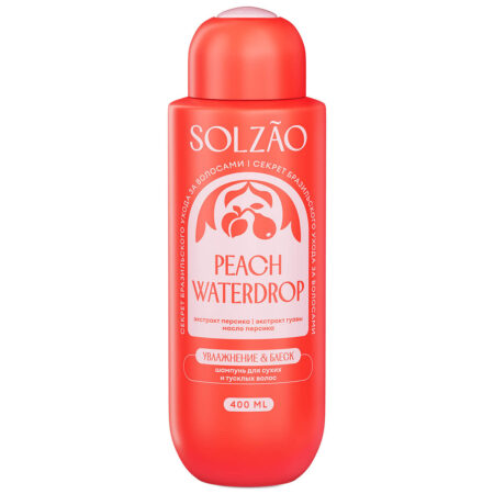 Solzao Шампунь для волос Увлажнение и блеск, 400 мл