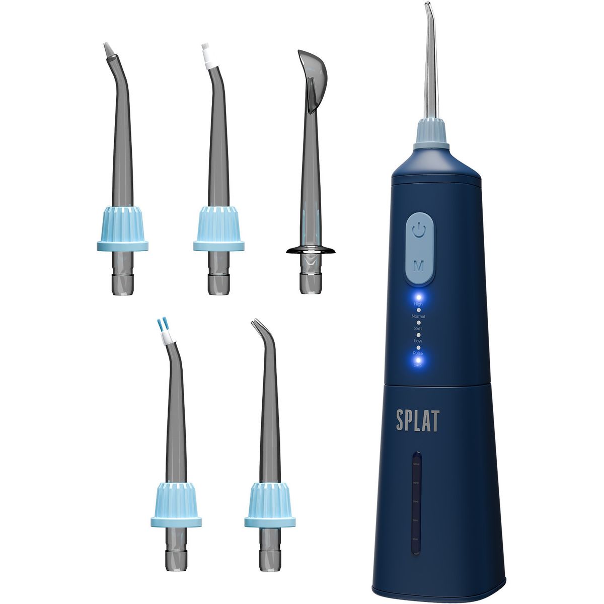 Портативный ирригатор для полости рта SPLAT Sense&Power, синий — изображение 2