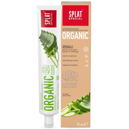 Зубная паста SPLAT® Special ORGANIC идеальна в период беременности, 75 мл
