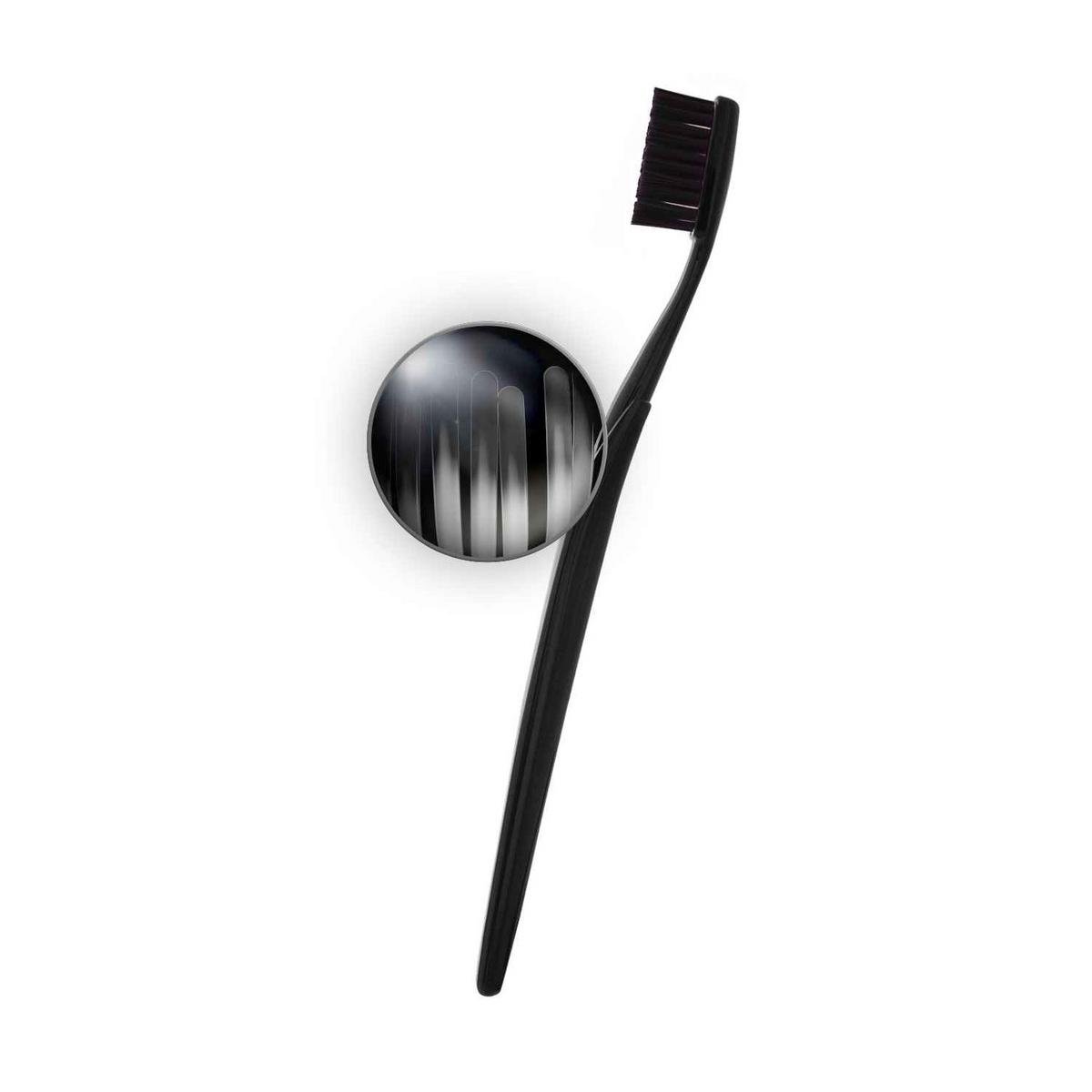 Зубная щётка SPLAT® Professional WHITENING HARD, жесткая, черная — изображение 3