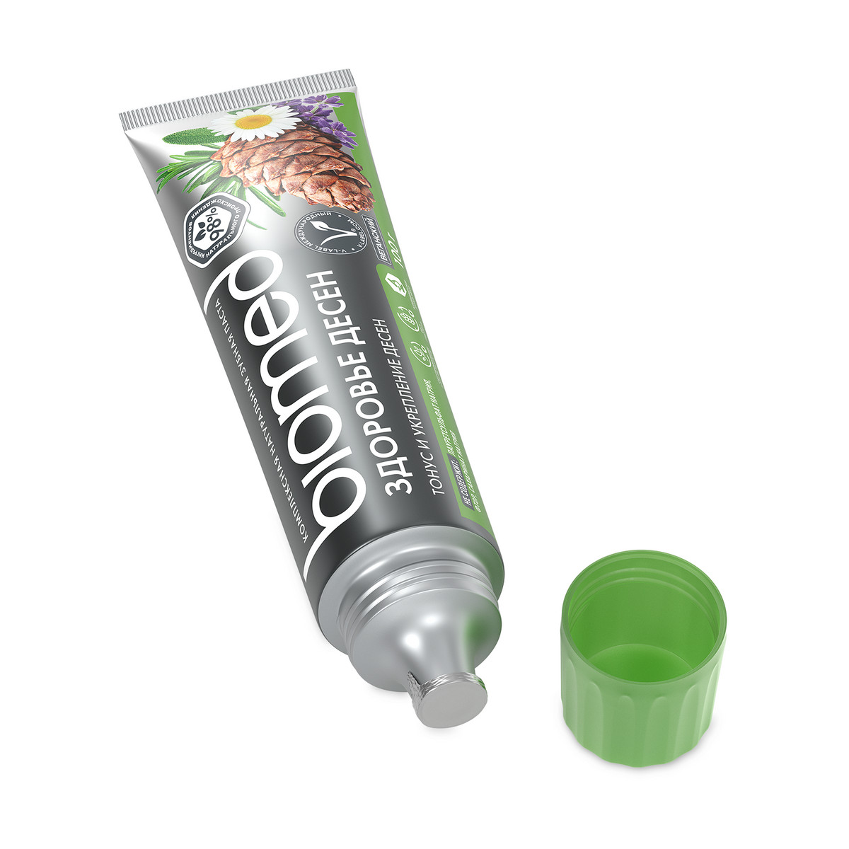 Зубная паста для десен и чувствительных зубов Biomed® GUM HEALTH с кедром, 100 г — изображение 5