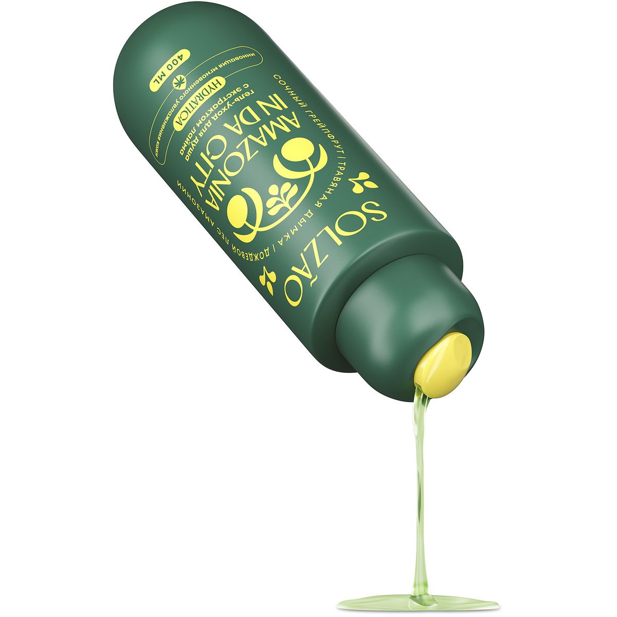 Гель для душа Solzao Amazonia с экстрактом лайма, увлажняющий, без парабенов, 400 мл — изображение 4
